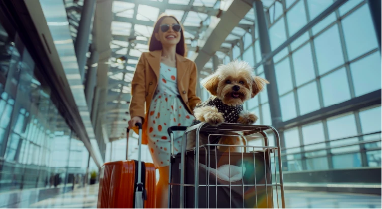 Mudança internacional com pet: o que você precisa saber